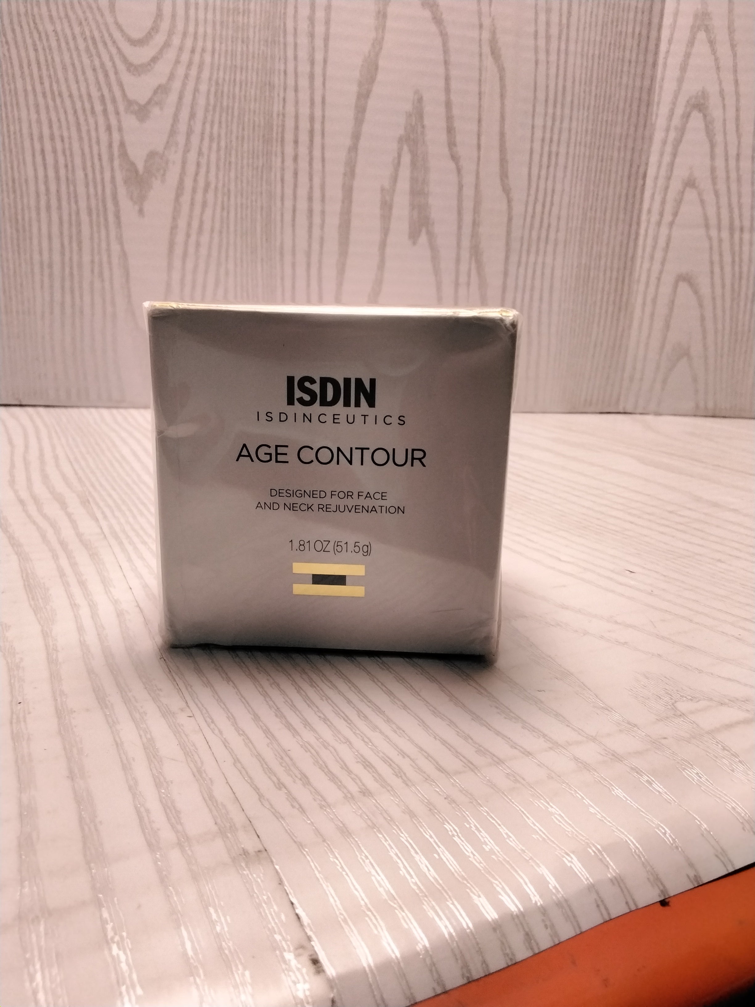 ISDIN Age Contour Face and Neck Cream Moisturizing and Firming Action 1.8 Oz (7922960662766)